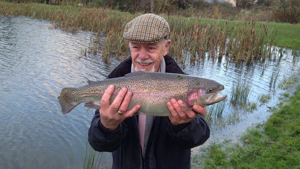 Away from the studio, Mr O'Flaherty was a keen angler