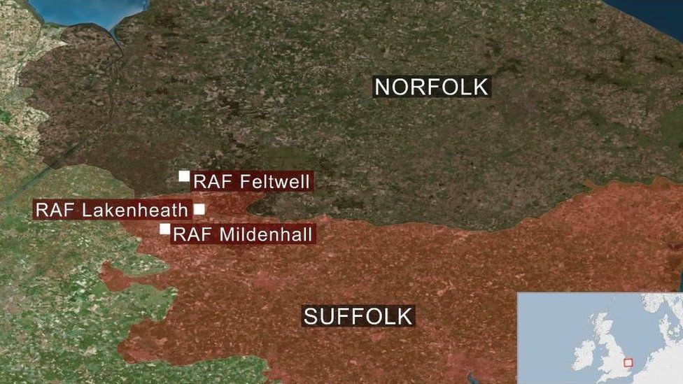 RAF Mildenhall USAF set up 'food pantry' for personnel BBC News