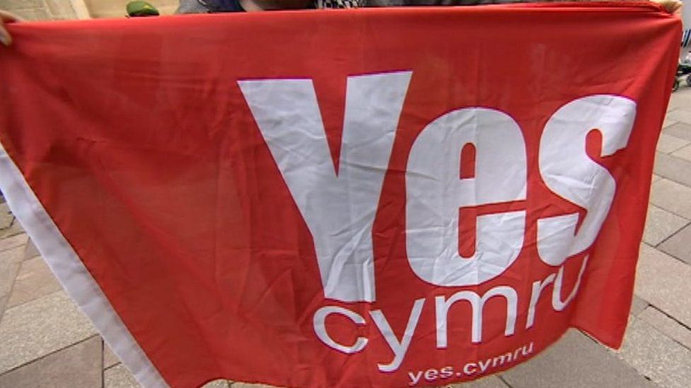 YesCymru banner