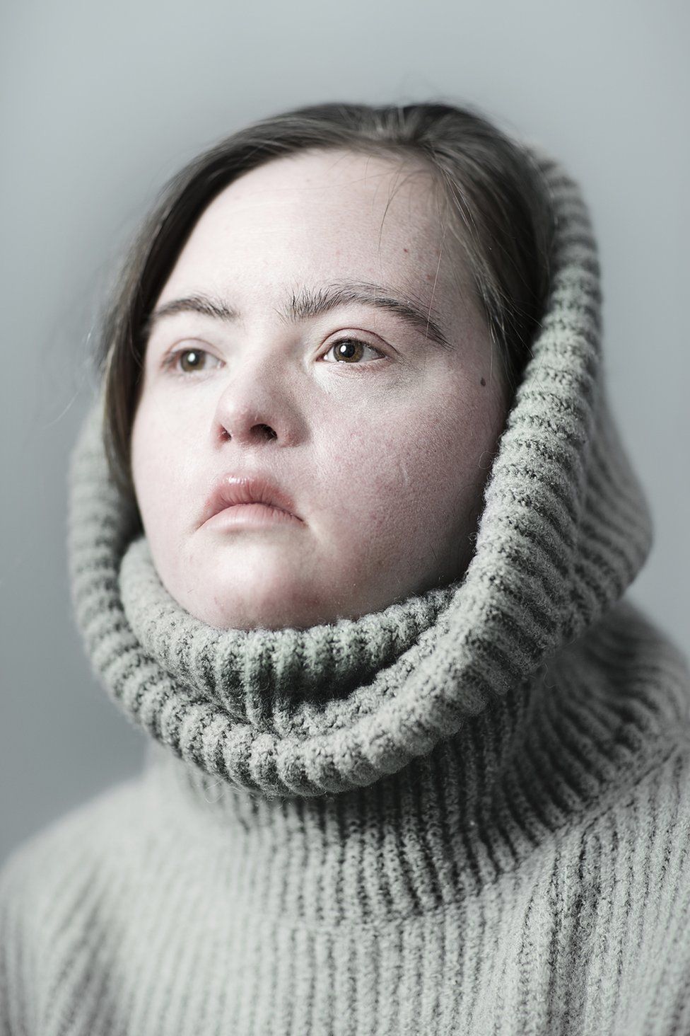 This series is part of the Radical Beauty project, an international photography project which aims to give people with Down syndrome their rightful place in the visual arts.