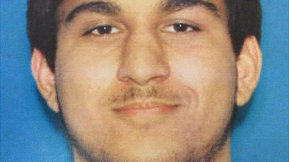 Police image of Arcan Cetin, suspect in mall shooting