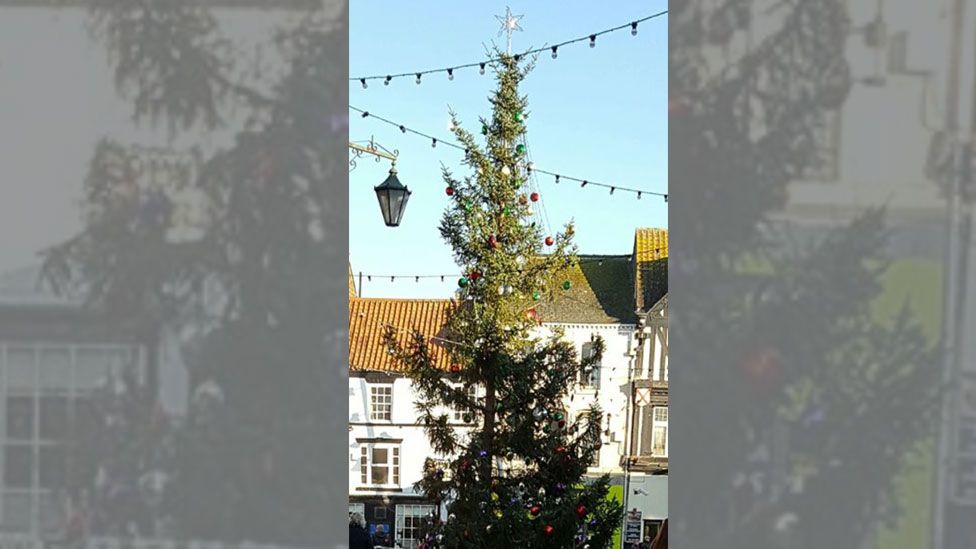 Рождественская елка в Гримсби