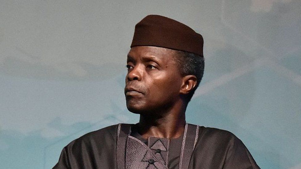 Nigerian vice-president Yemi Osinbajo