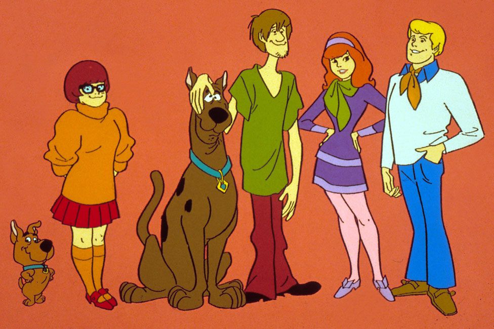 The cast of Scooby-Doo