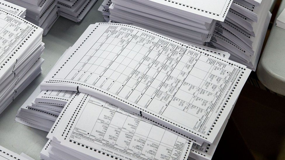 Voting systems that also use hard copies are considered far more secure - but not all states use them