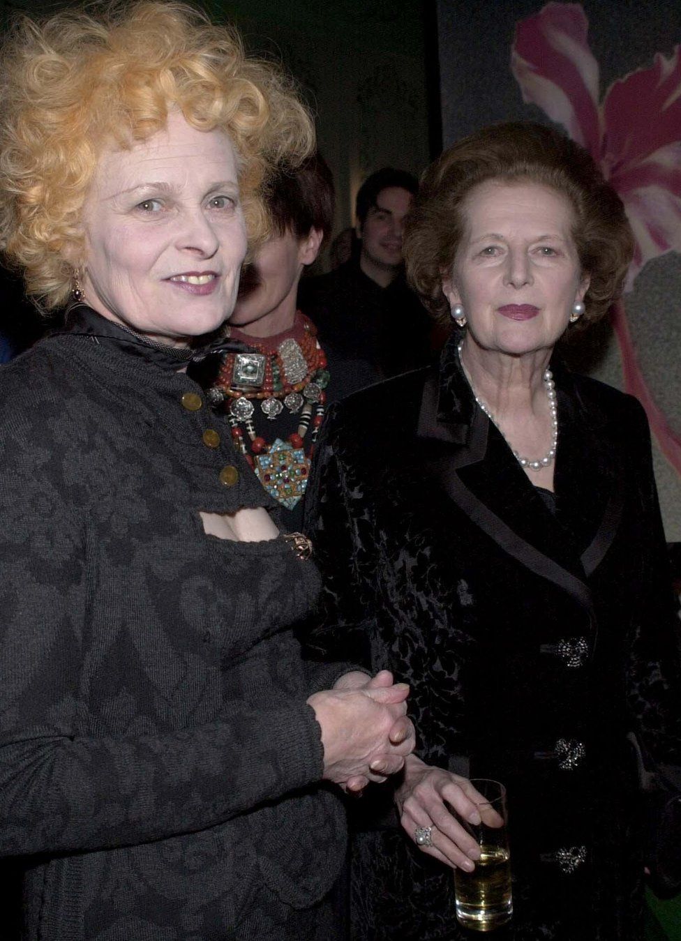 Vivienne Westwood and Margaret Thatcher