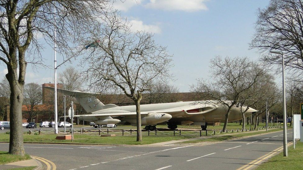 the Handley Page Victor Bomber at RAF Marham