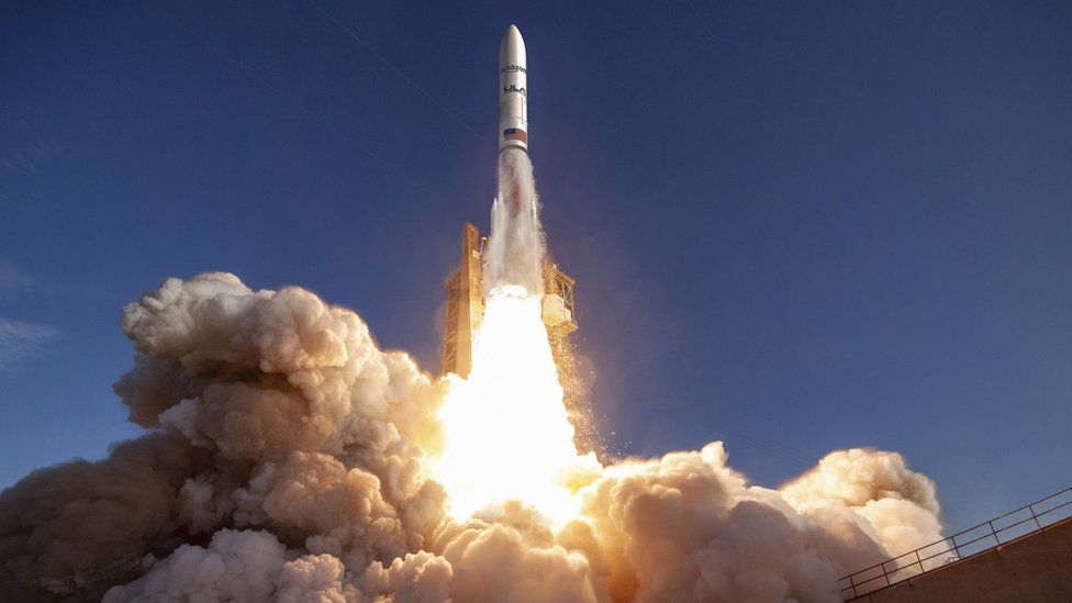 Vulcan Centaur будет одной из новых ракет, используемых для запуска (впечатление художника)
