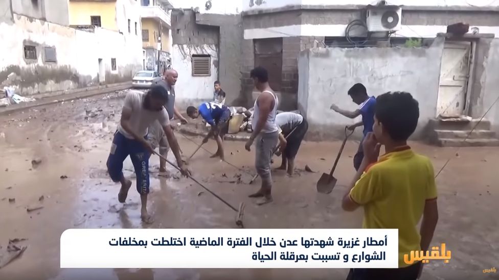 Screengrab from Yemeni Belqees TV