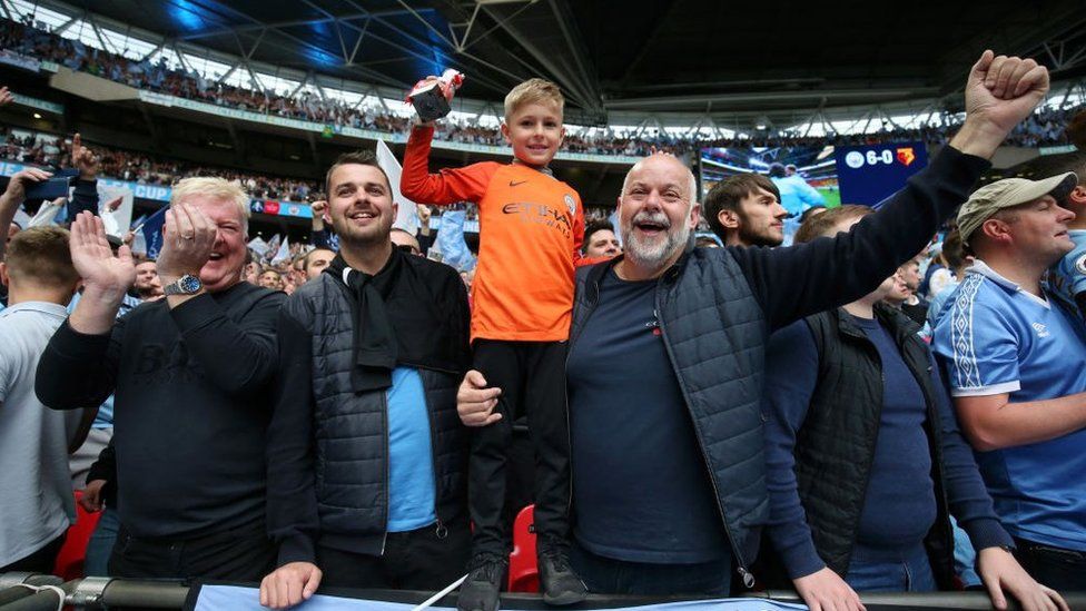 Fans at the 2019 FA Cup final