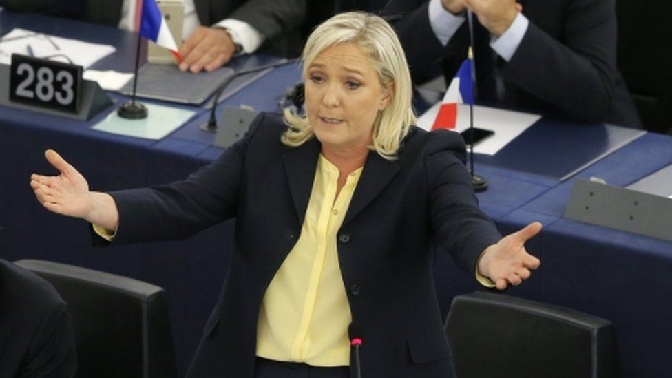 Marine Le Pen, Front National party leader