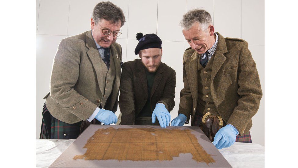 Oldest true tartan found in Scotland