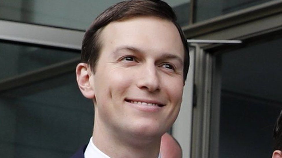 White House senior advisor Jared Kushner during the opening ceremony at the US consulate that will act as the new US embassy in the Jewish neighborhood of Arnona, in Jerusalem, Israel on 14 May 2018.