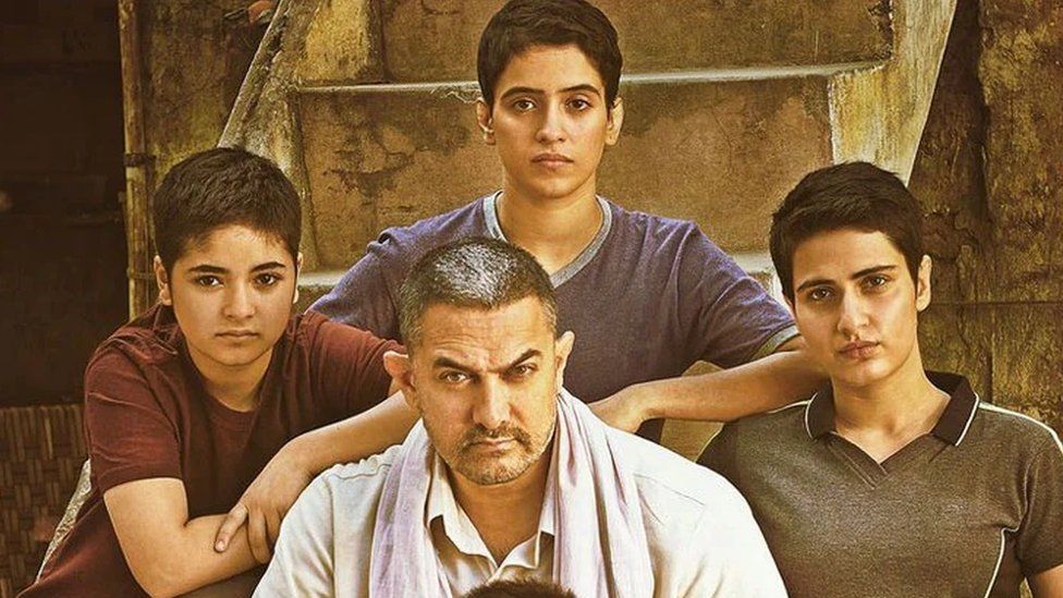 A poster for Dangal