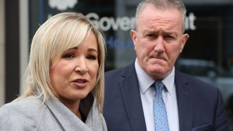 Michelle O'Neill and Conor Murphy