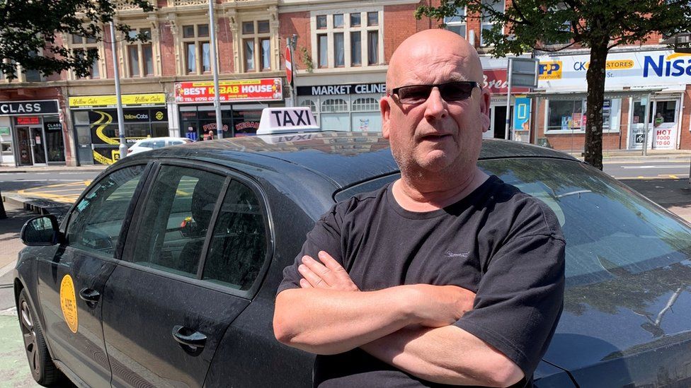 Swansea taxi driver Tim Cullen, 58