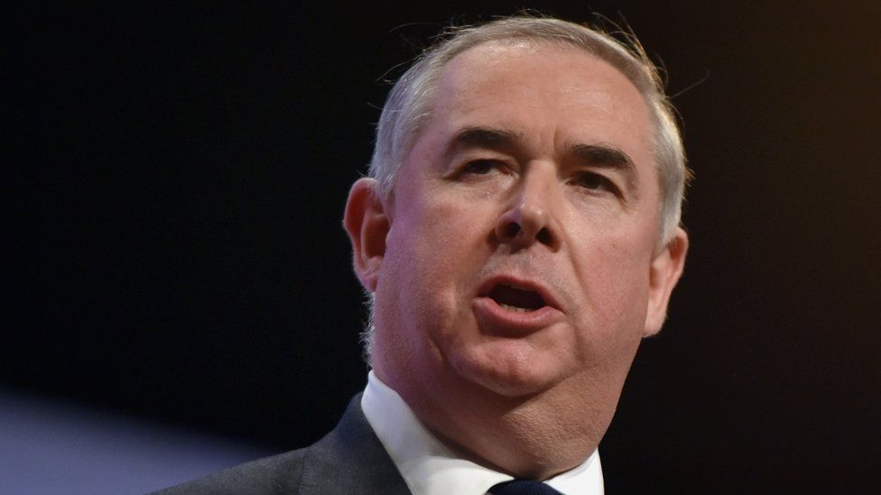 The Conservative MP Sir Geoffrey Cox, who earned hundreds of thousands of pounds as a lawyer last year.