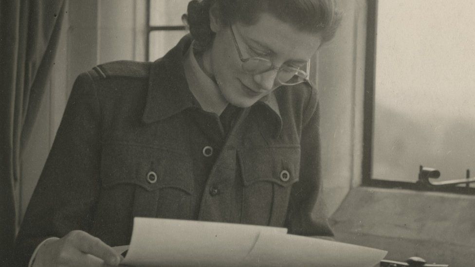 Sarah Churchill in WAAF uniform