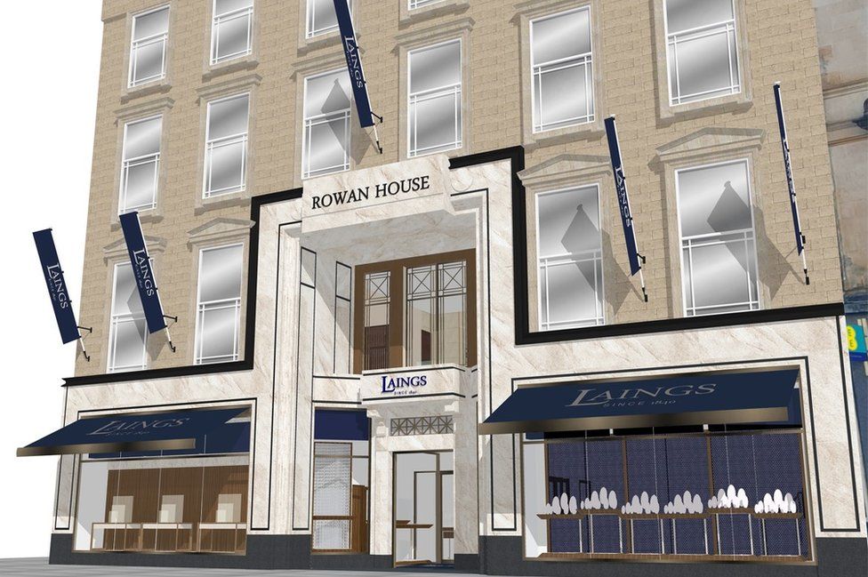 Artist's impression of Rowan House redevelopment