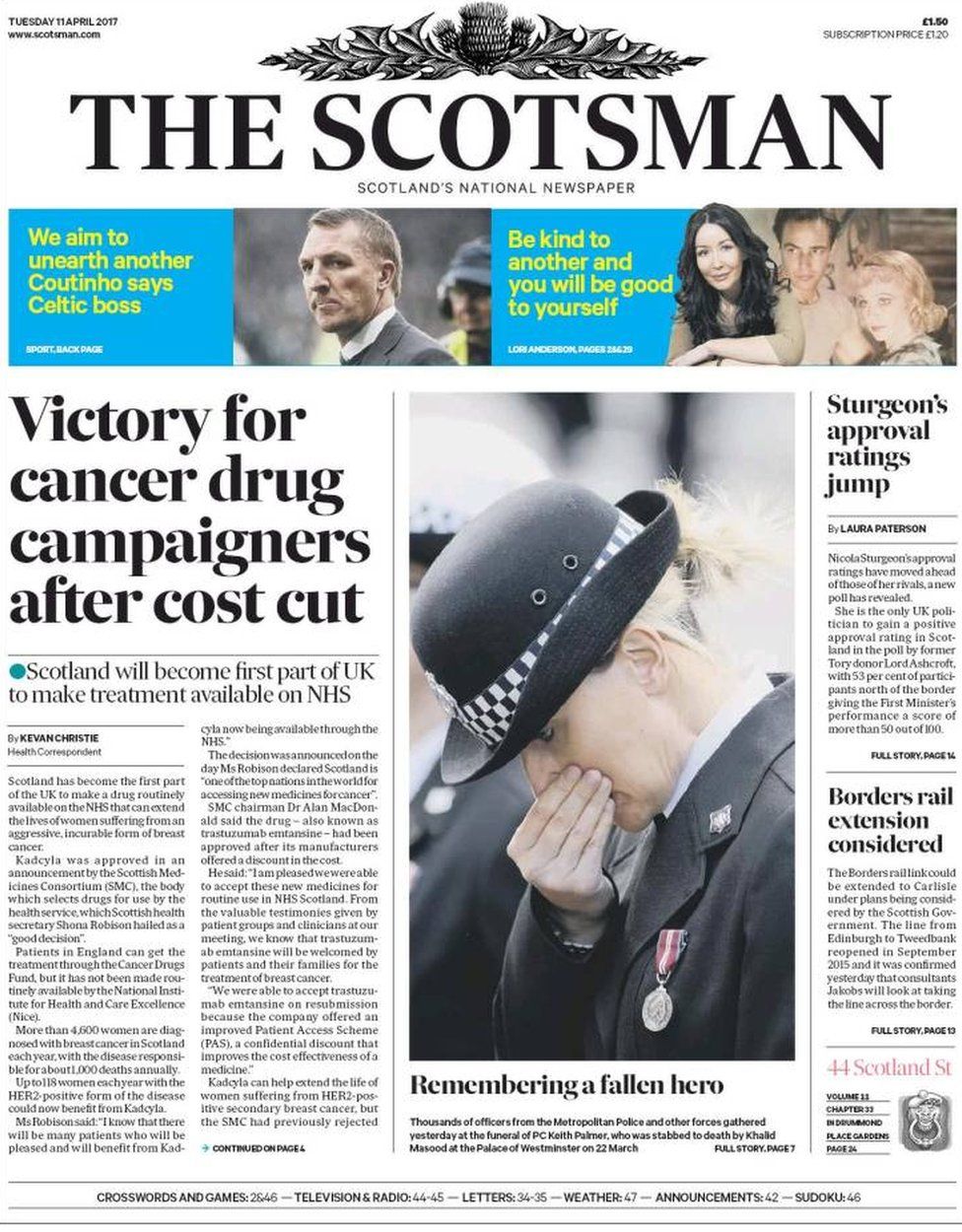 Scotland's Papers: NHS Bonus Ban And 'town Hall Fat Cats' - BBC News