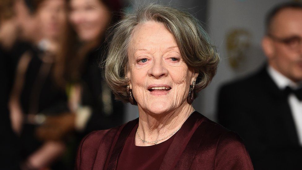 Dame Maggie Smith in London, England, 14 February 2016
