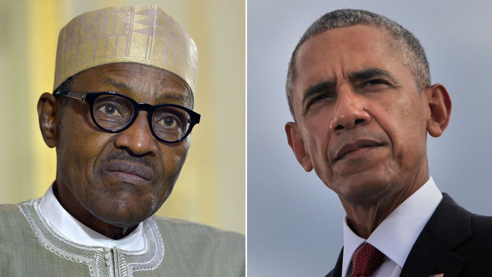 Muhammadu Buhari and Barack Obama