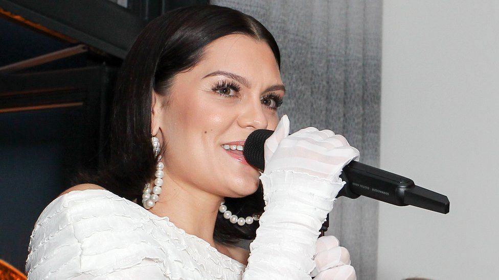 Jessie J performing on 3 November 2021