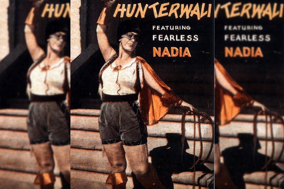 Nadia in Hunterwali poster