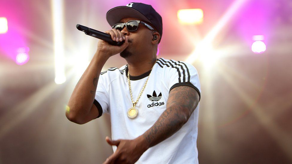 Nas onstage in August 2017