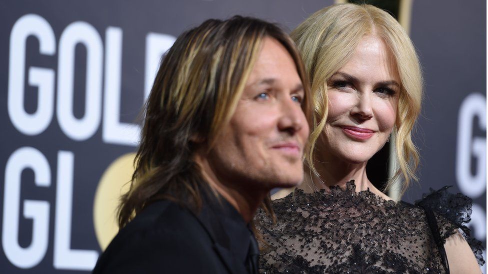 Nominee Nicole Kidman attends the ceremony with her husband Keith Urban
