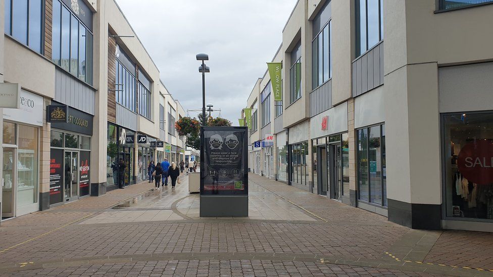 Corby town centre
