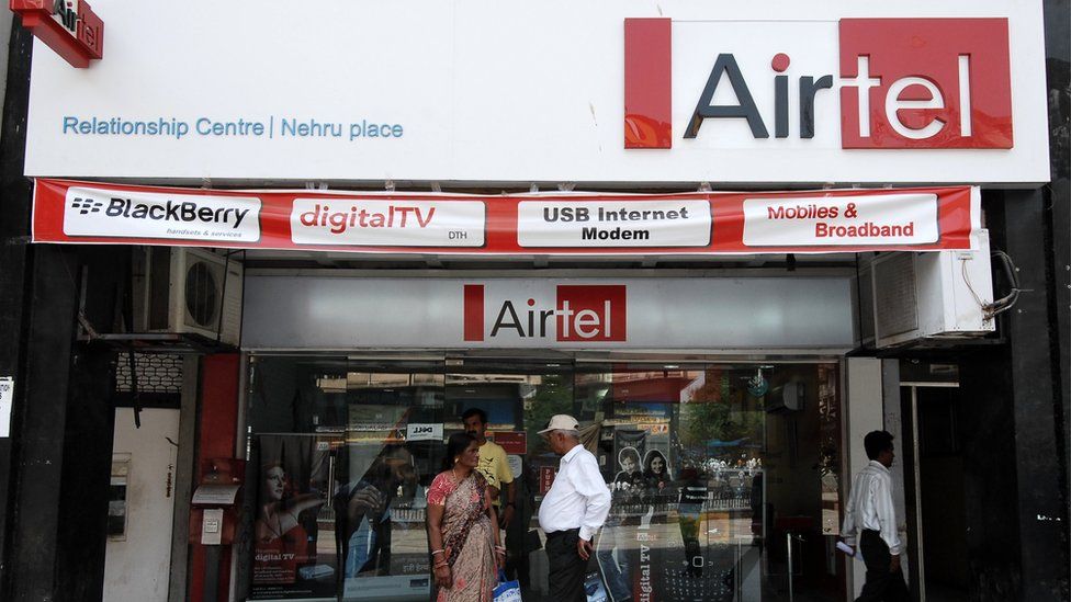 Airtel store in Delhi