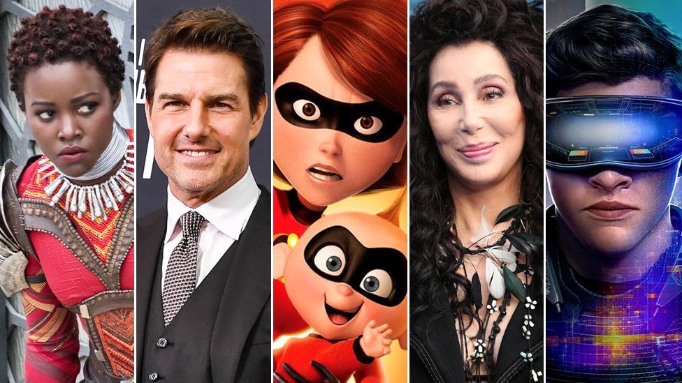 Black Panther, Tom Cruise, The Incredibles 2, Mamma Mia 2, Ready Player One