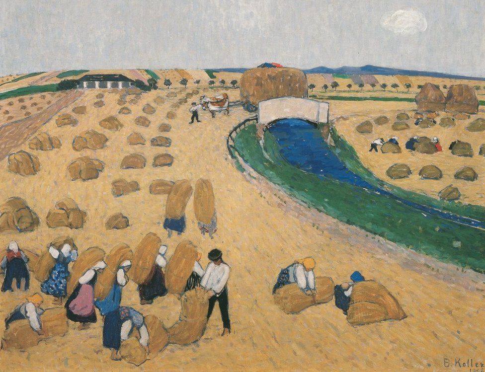 The Harvest, by Broncia Koller-Pinell (1908)