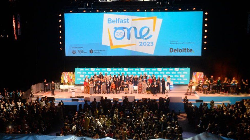 One Young World event in Belfast