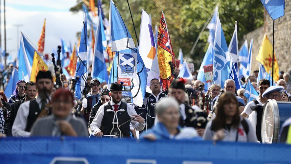 Pro-independence march