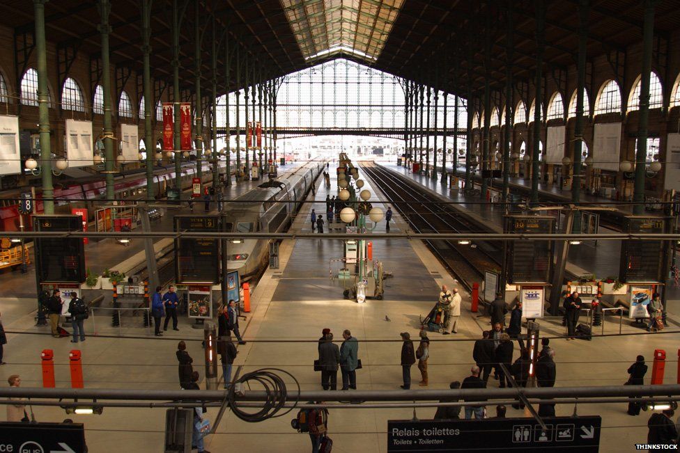 The Gare du Nord, Paris