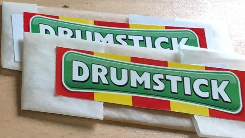 Drugs packaged with the Drumstick logo