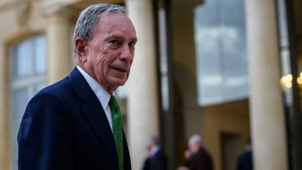 Michael Bloomberg in Paris. Photo: 2 June 2017