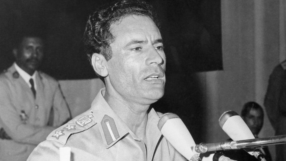 Col Muammar Gaddafi