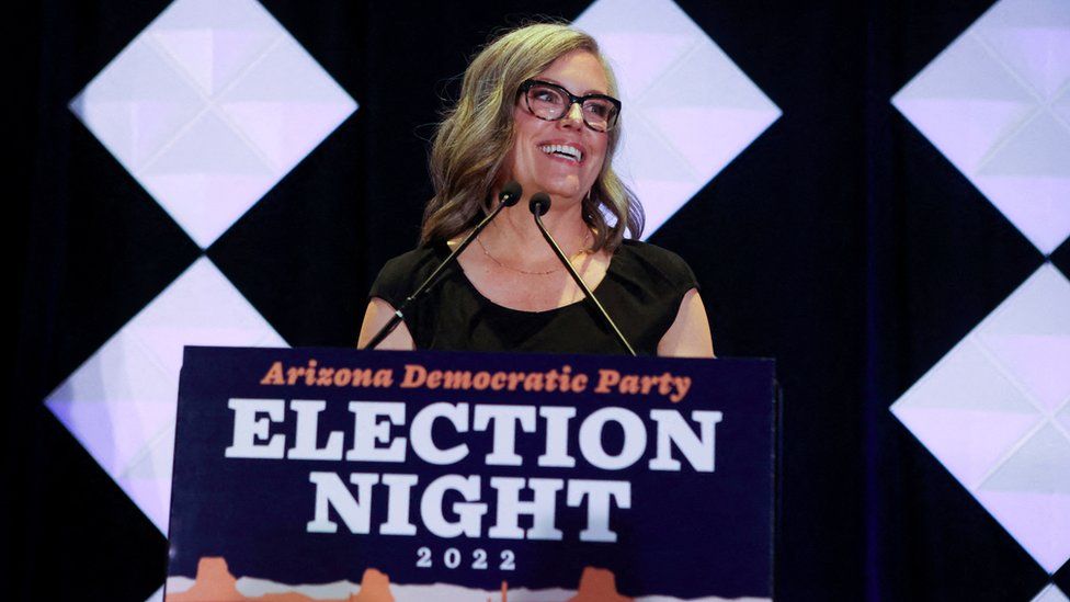 Democratic candidate for Governor of Arizona Katie Hobbs