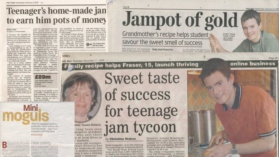 Whatever happened to 'Jam Boy' Fraser Doherty? BBC News