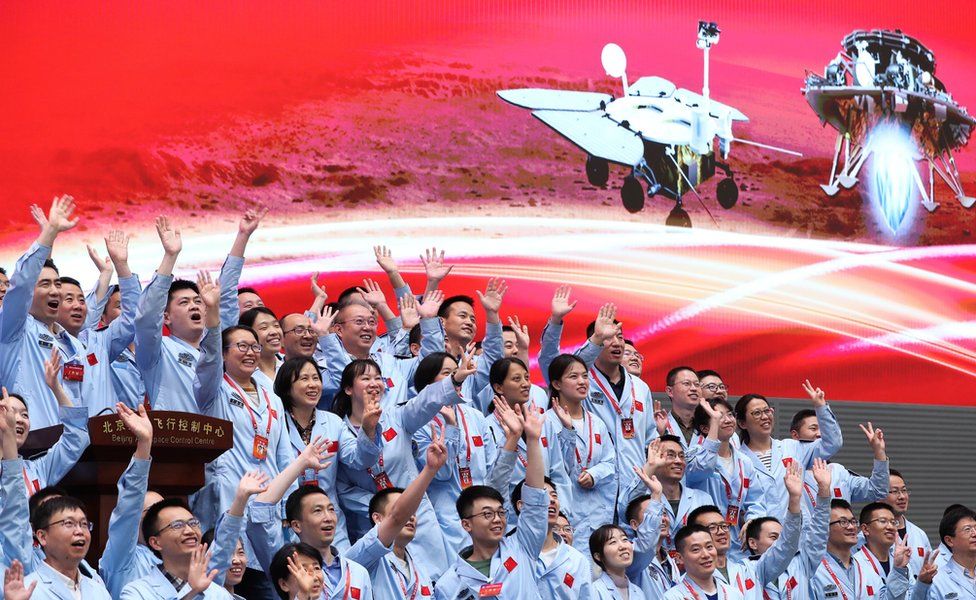 china lands its zhurong rover on mars - bbc news
