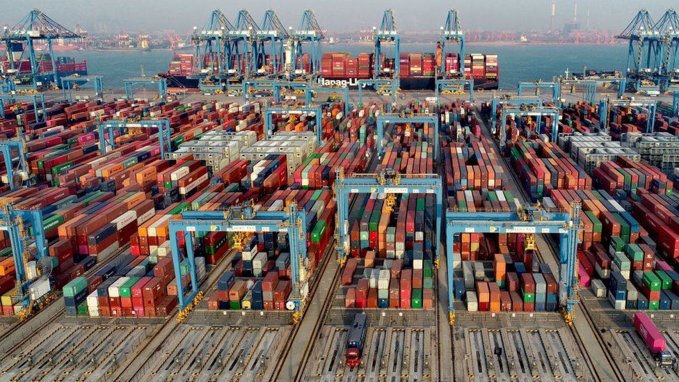 Chinese container terminal