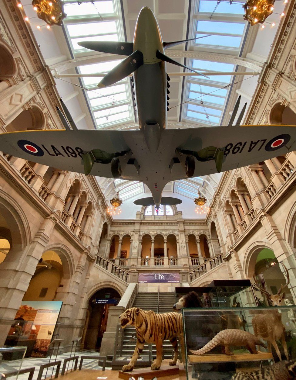 Glasgow's Spitfire in Kelvingrove Art Gallery and Museum