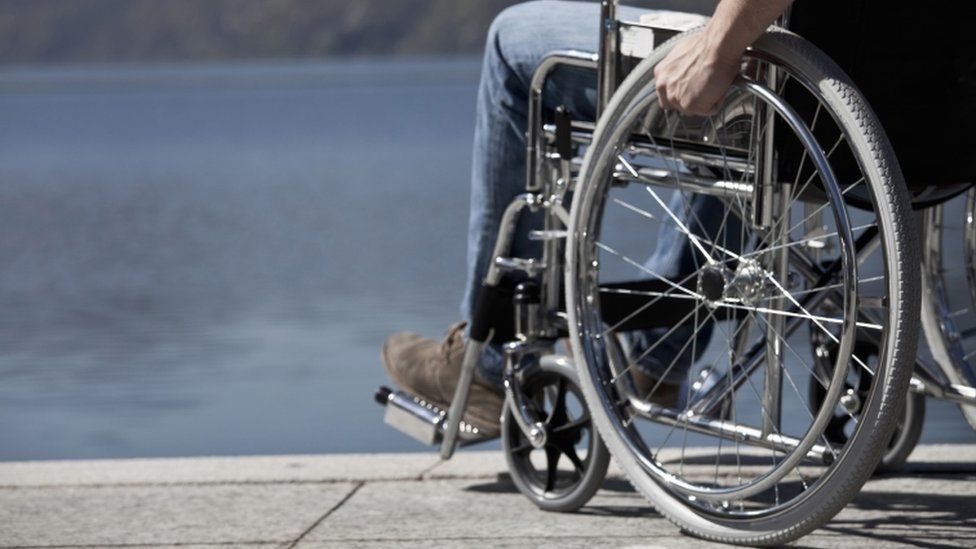 Wheelchair user