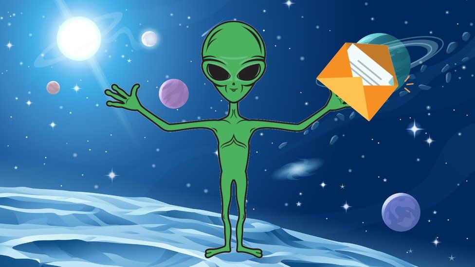 alien-in-space-holding-a-letter.