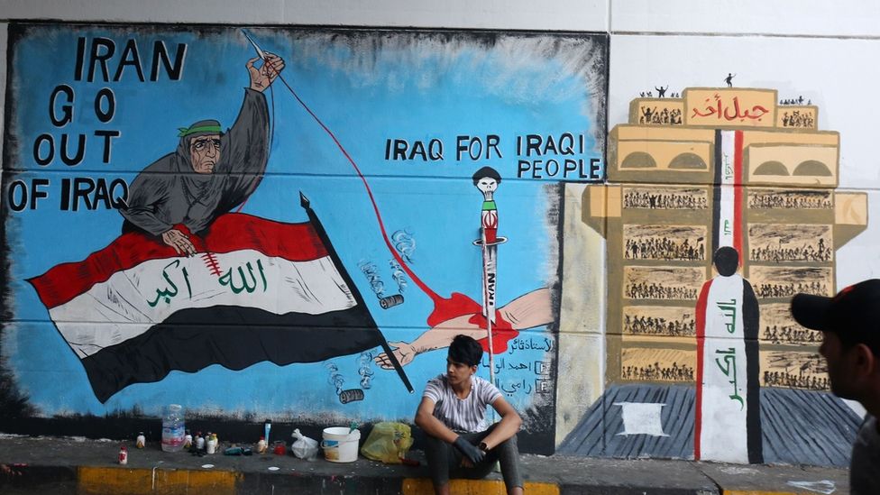 Mural en Bagdad