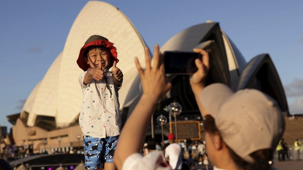 Sydney Opera House, Australia, 31 December 2021