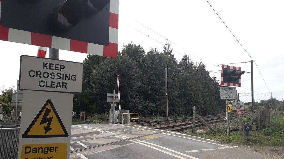 Motorist Dies After Train Hits Car At Suffolk Level Crossing c News